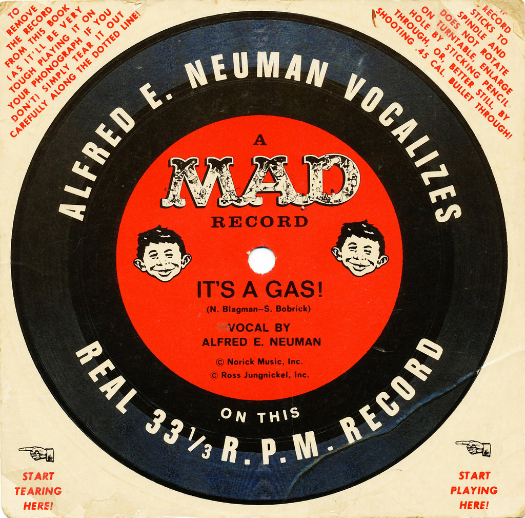 The Daily Orca-All My Records-Alfred E. Neuman-It's a Gas!