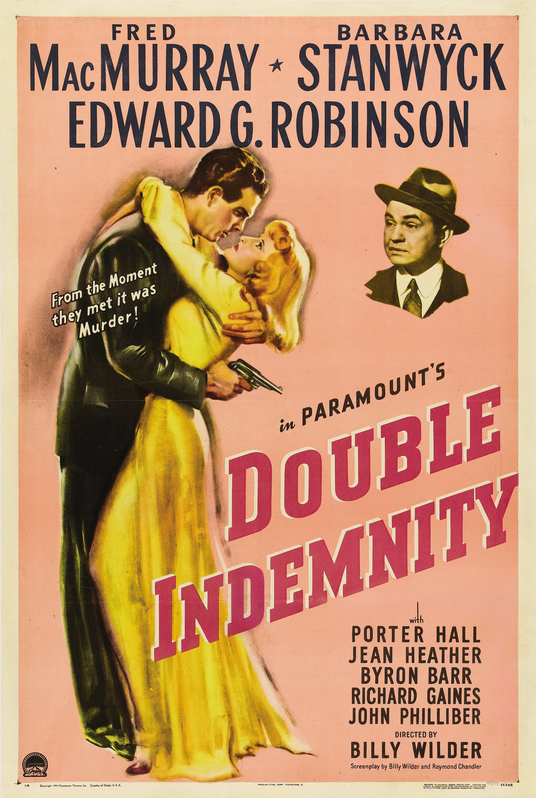 The Daily Orca-Film Review-The Daily Orca-Film Review-Double Indemnity (1944)