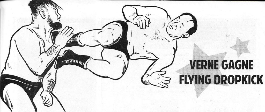 The Daily Orca-One Punk's Guide to Professional Wretsling-Verne Gagne, Flying Dropkick by Art Fuentes