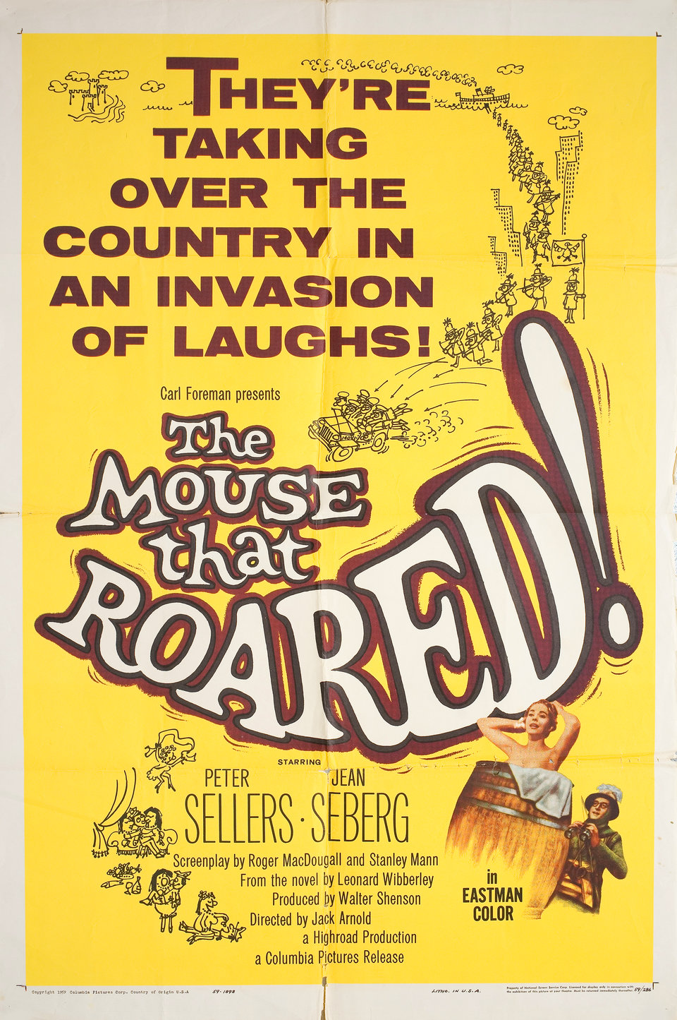 The Daily Orca-Film Review-The Mouse That Roared (1959)