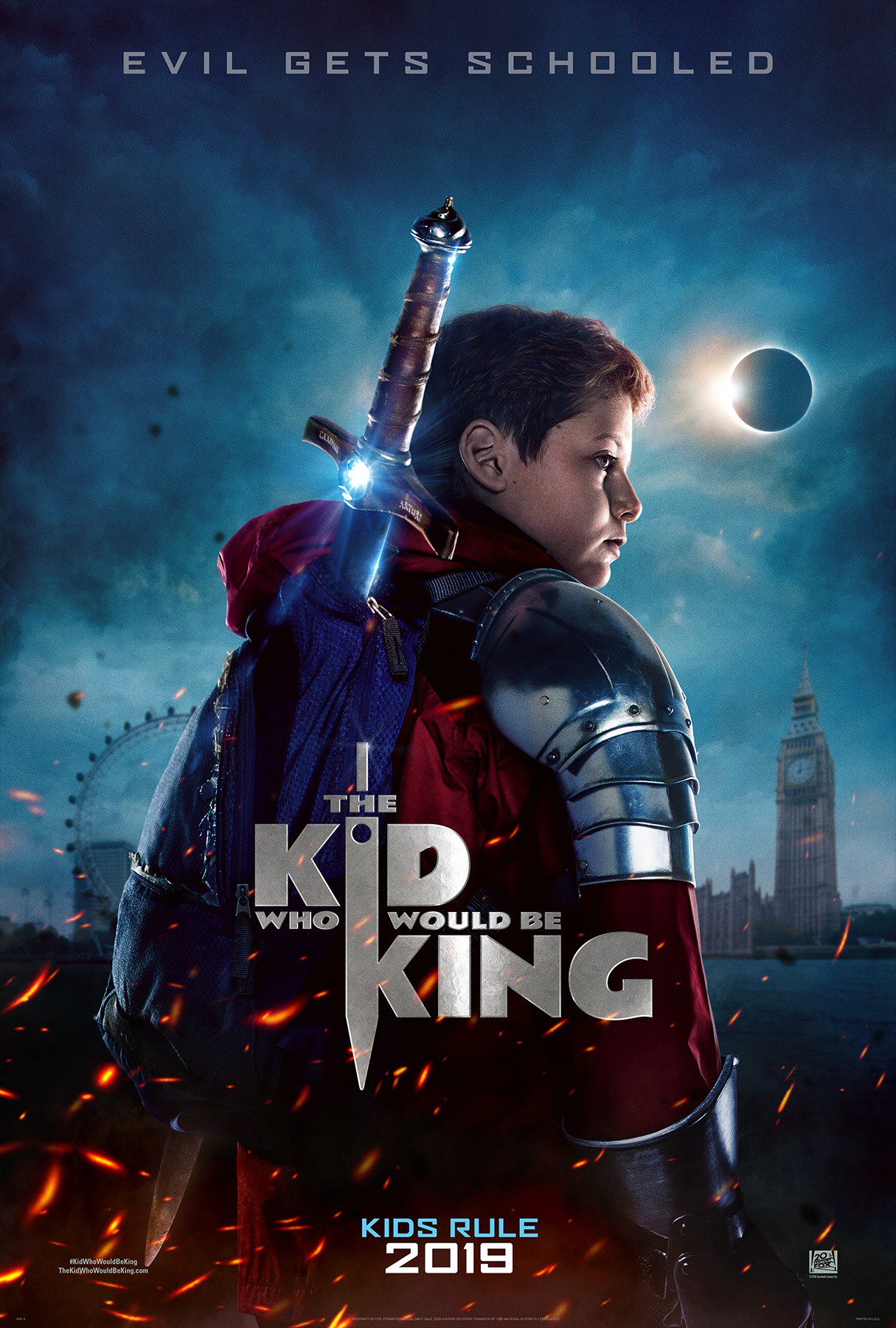 The Daily Orca-Film Review-The Kid Who Would Be King (2019)