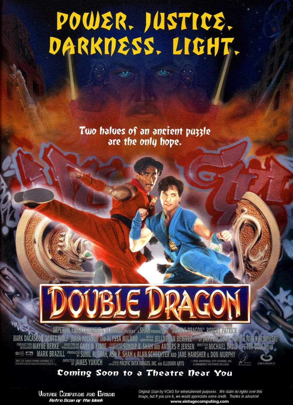 The Daily Orca-Film Review-Double Dragon (1994)