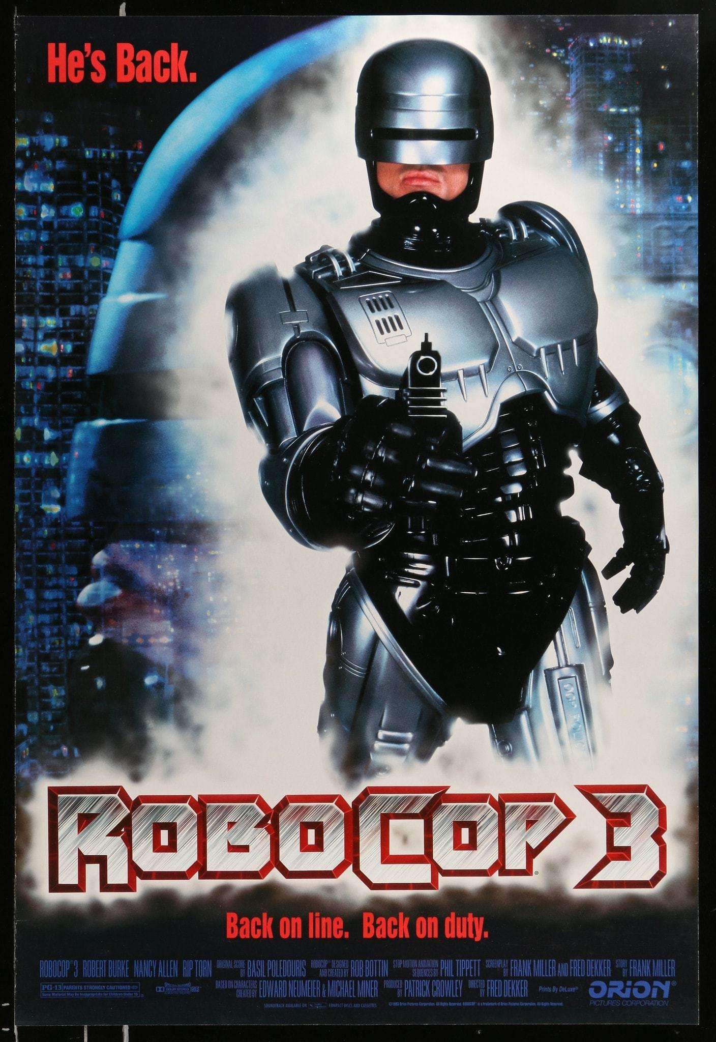 The Daily Orca-Film Review-RoboCop 3 (1993)