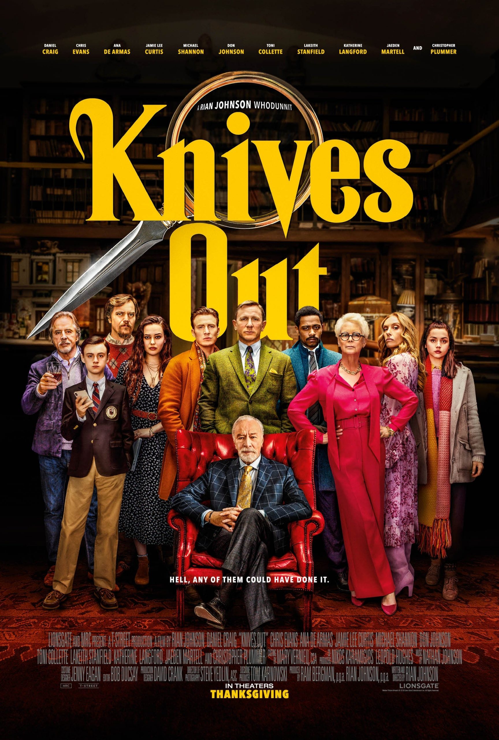 The Daily Orca-Film Review-Knives Out (2019)