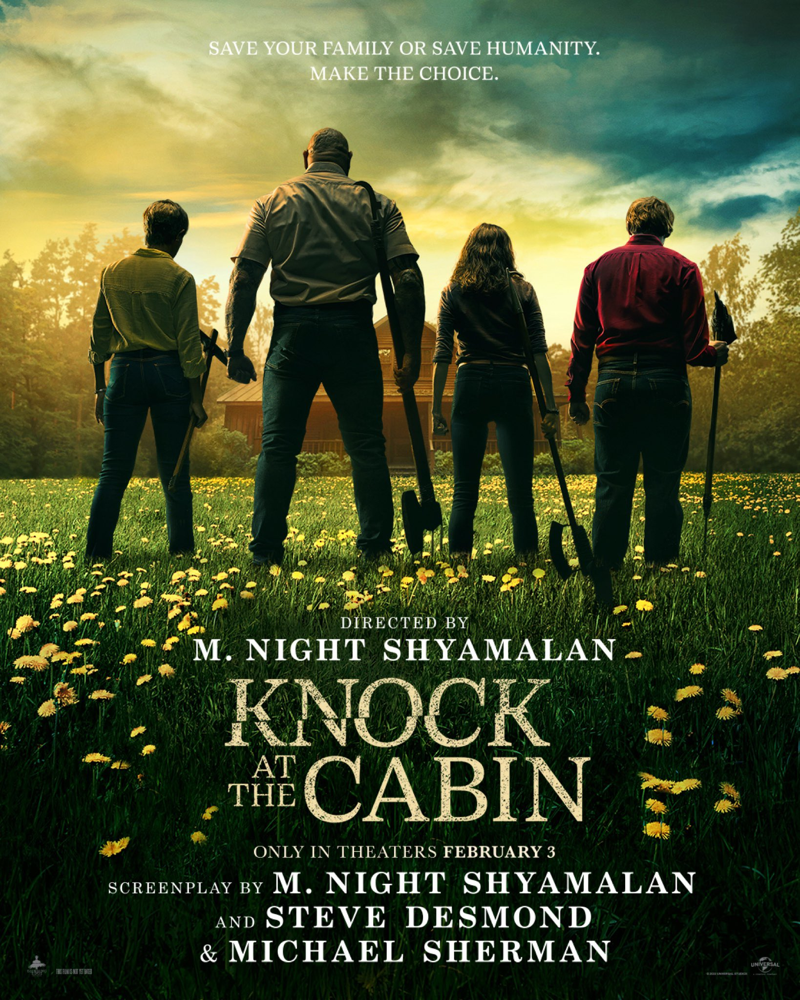 The Daily Orca-Film Review-Knock at the Cabin (2023)