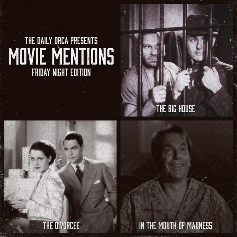 The Daily Orca - Movie Mentions